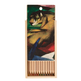 Franz Marc Tiger colouring pencil set